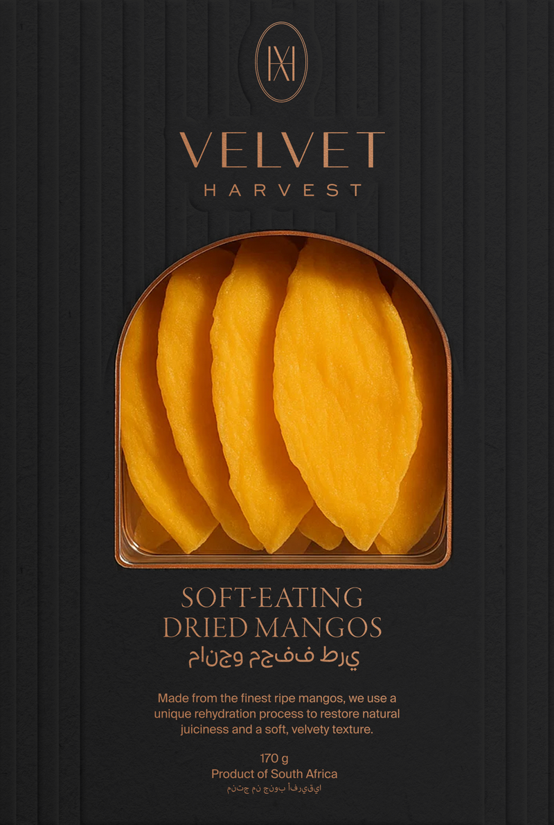 Soft-Eating Dried Mangos